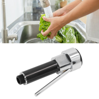 Universal 1/2inch Pull Down Kitchen Spray Head Electroplating ABS Kitchen Sink Faucet Spray Nozzle for Home V1294-YM0512-3112220078211