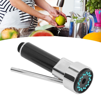 Universal 1/2inch Pull Down Kitchen Spray Head Electroplating ABS Kitchen Sink Faucet Spray Nozzle for Home V1294-YM0512-3112220078211