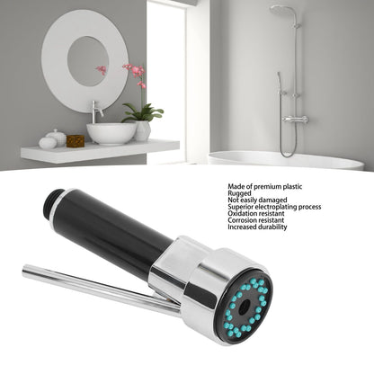 Universal 1/2inch Pull Down Kitchen Spray Head Electroplating ABS Kitchen Sink Faucet Spray Nozzle for Home V1294-YM0512-3112220078211