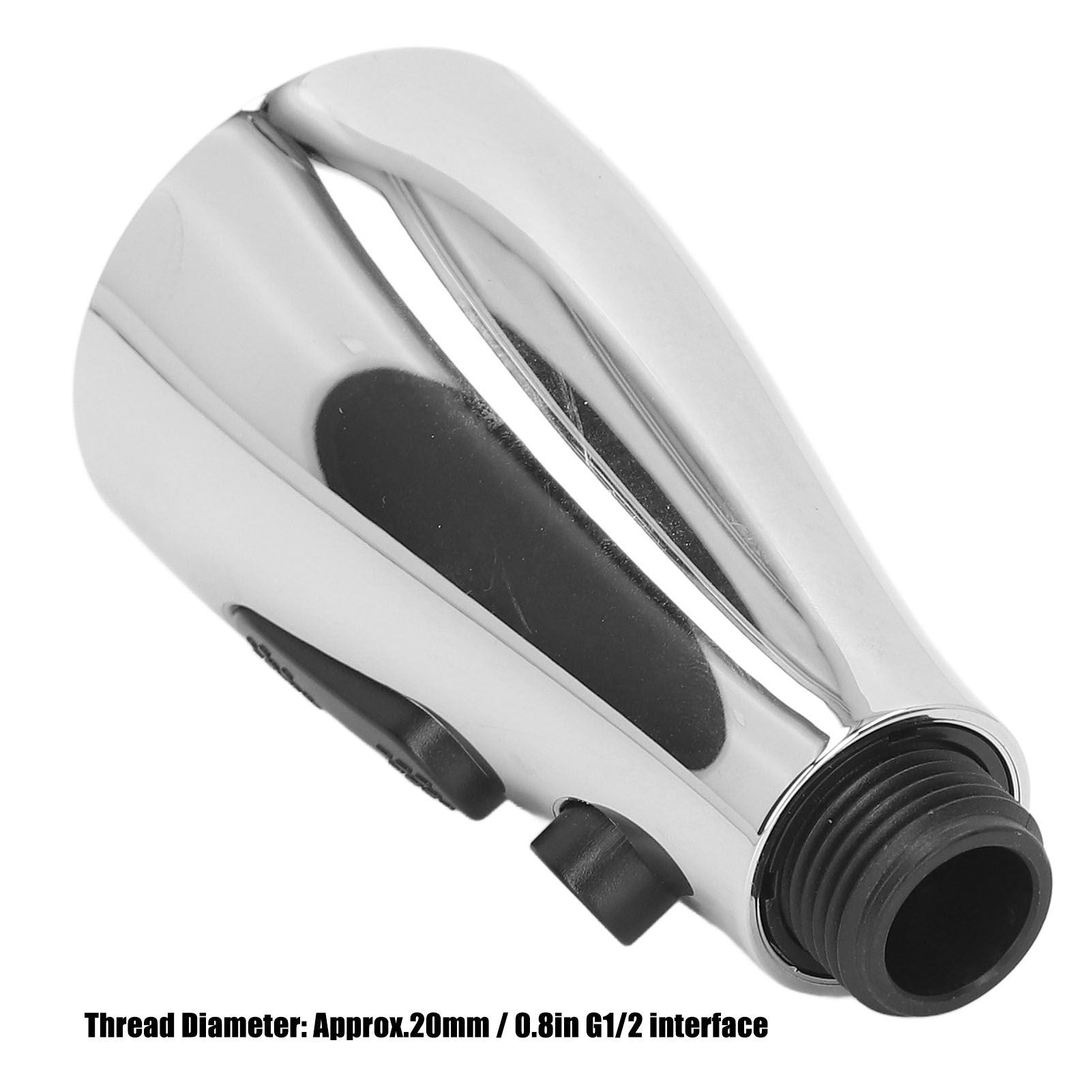 Kitchen Faucet Sprayer Head Replacement Bathroom Pull Down Faucet Sprayer Nozzle for G1/2 Connector V1294-YM0512-3112220078311