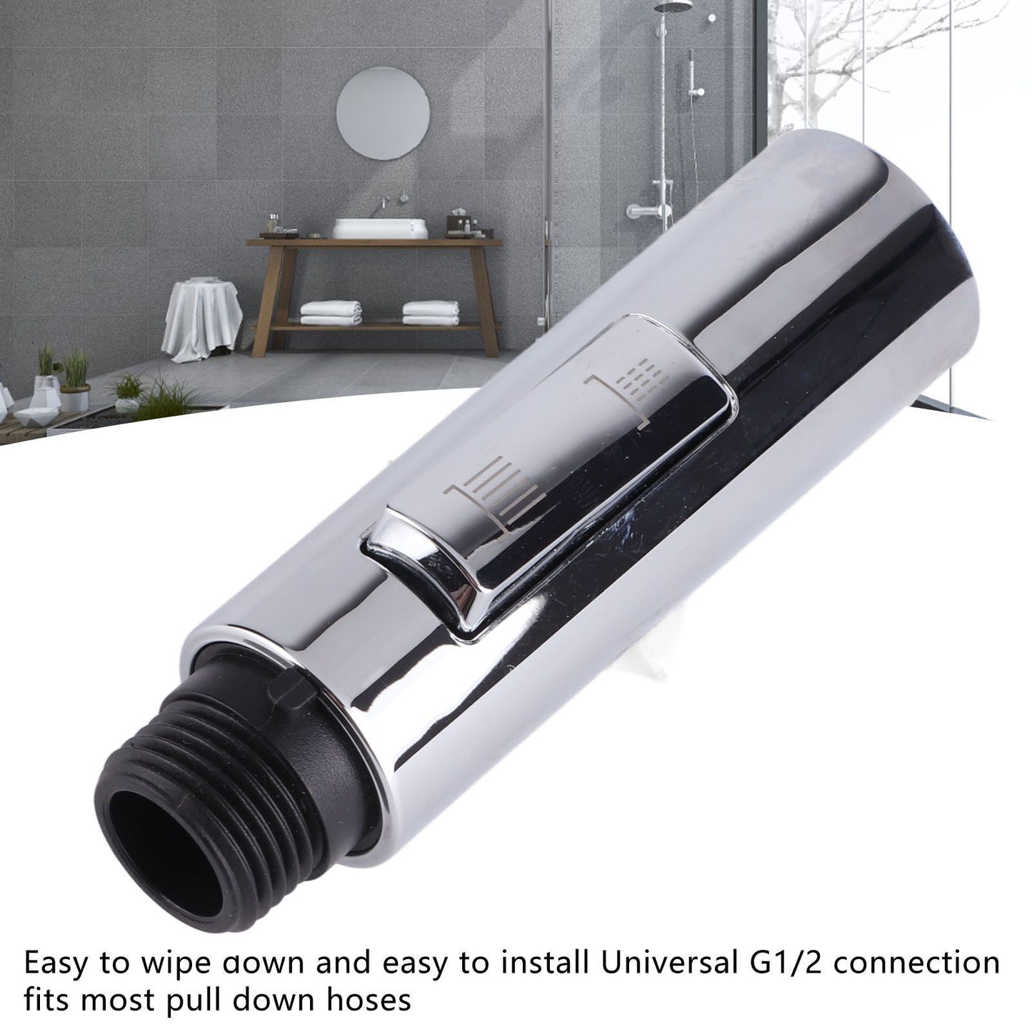 G1/2 Faucet Pull Down Spray Head Water Tap Spray Head Replacement for Kitchen Bathroom Hotel V1294-YM0512-3112220078411
