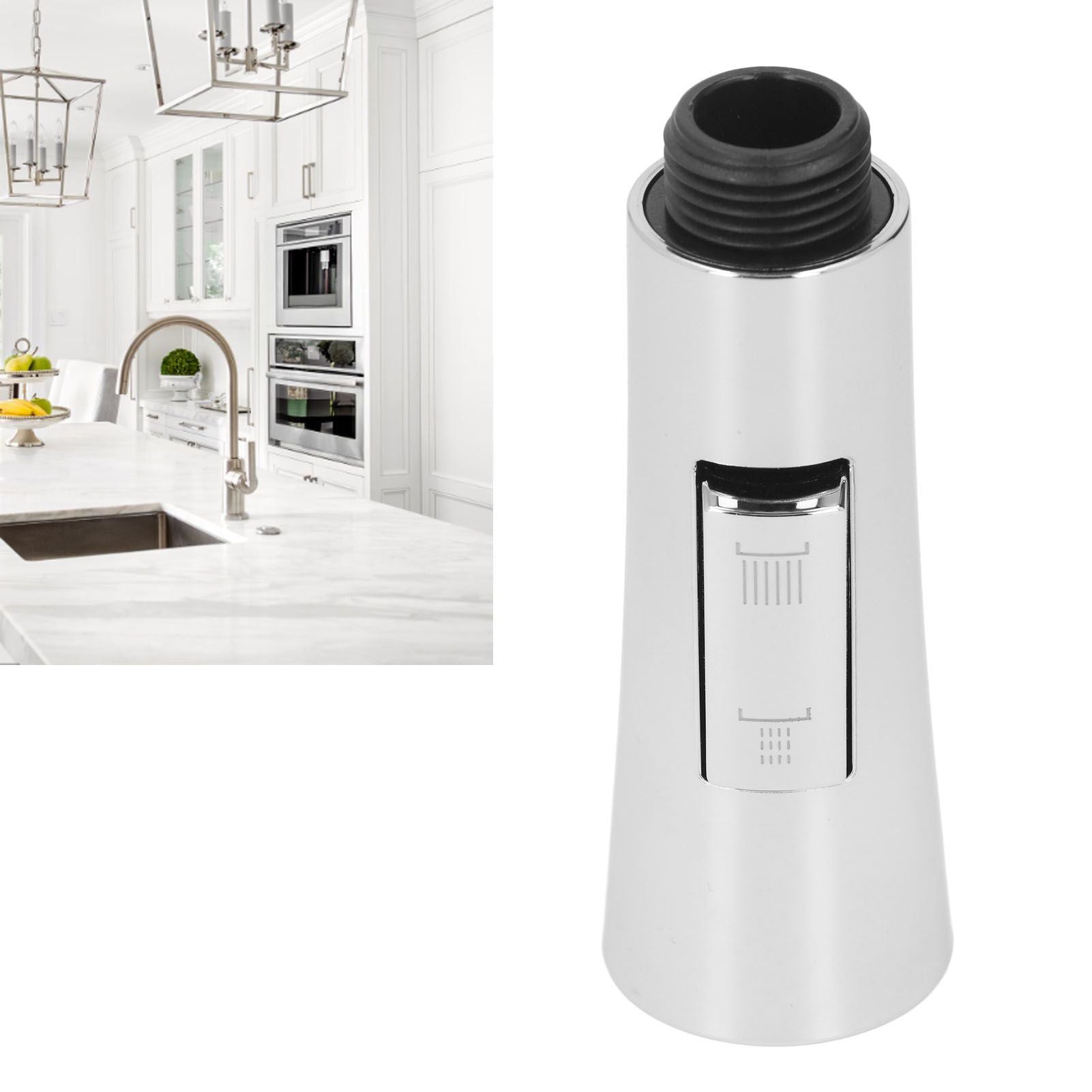 Kitchen Faucet Sprayer Head Universal G1/2 Interface Pull Down Kitchen Faucet Head Replacement for Bathroon V1294-YM0512-3112220078511