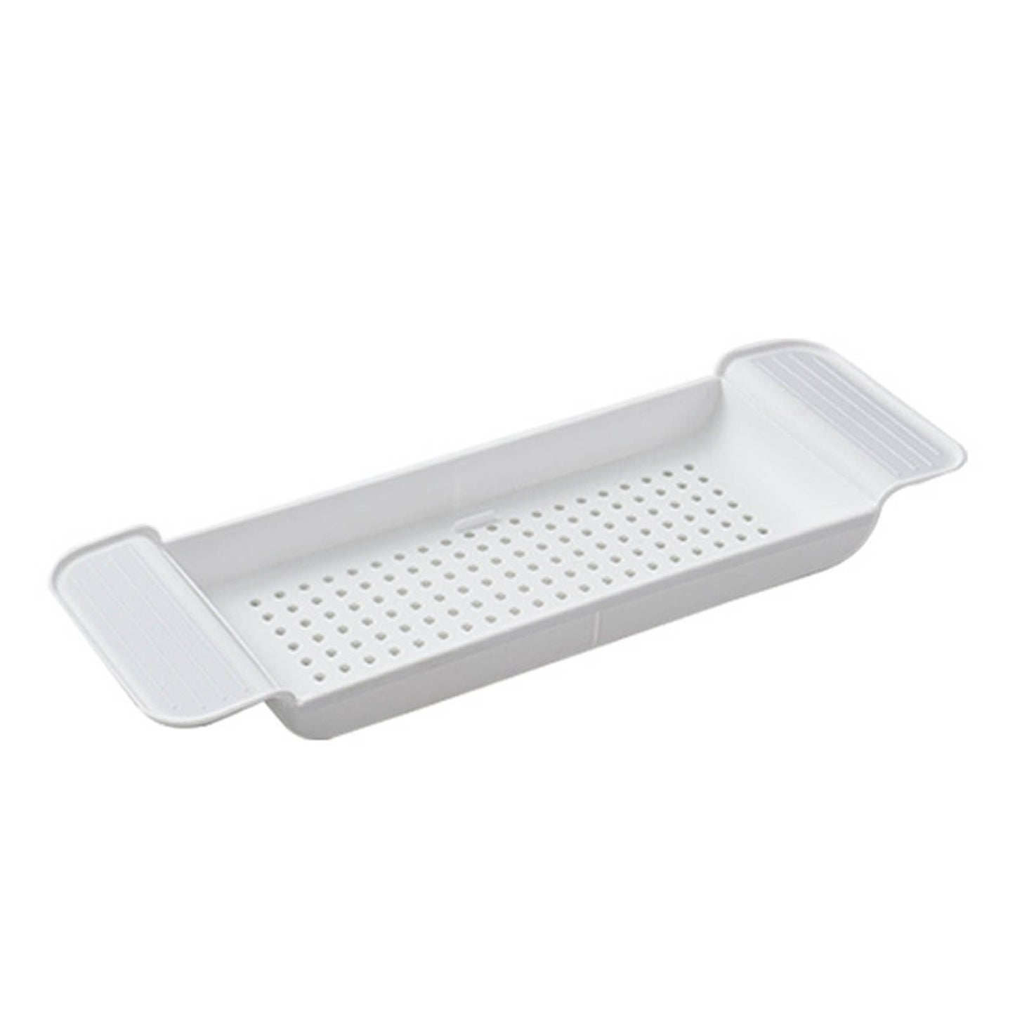 Bathtub Tray Stable Placement Expandable Plastic Material Draining Design Bath Caddy Tub Table for Bathroom V1294-YM0512-3112220078811