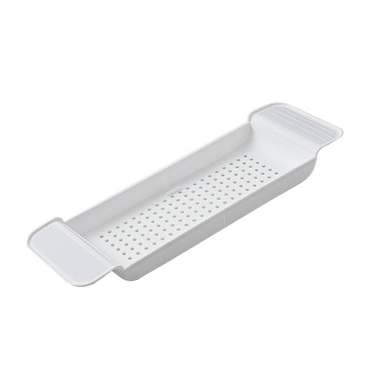 Bathtub Tray Stable Placement Expandable Plastic Material Draining Design Bath Caddy Tub Table for Bathroom V1294-YM0512-3112220078811