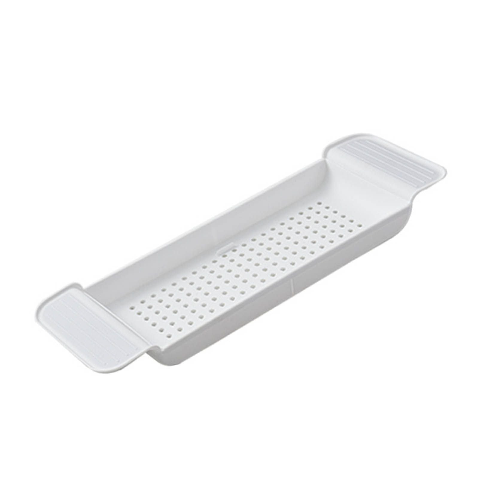 Bathtub Tray Stable Placement Expandable Plastic Material Draining Design Bath Caddy Tub Table for Bathroom V1294-YM0512-3112220078811