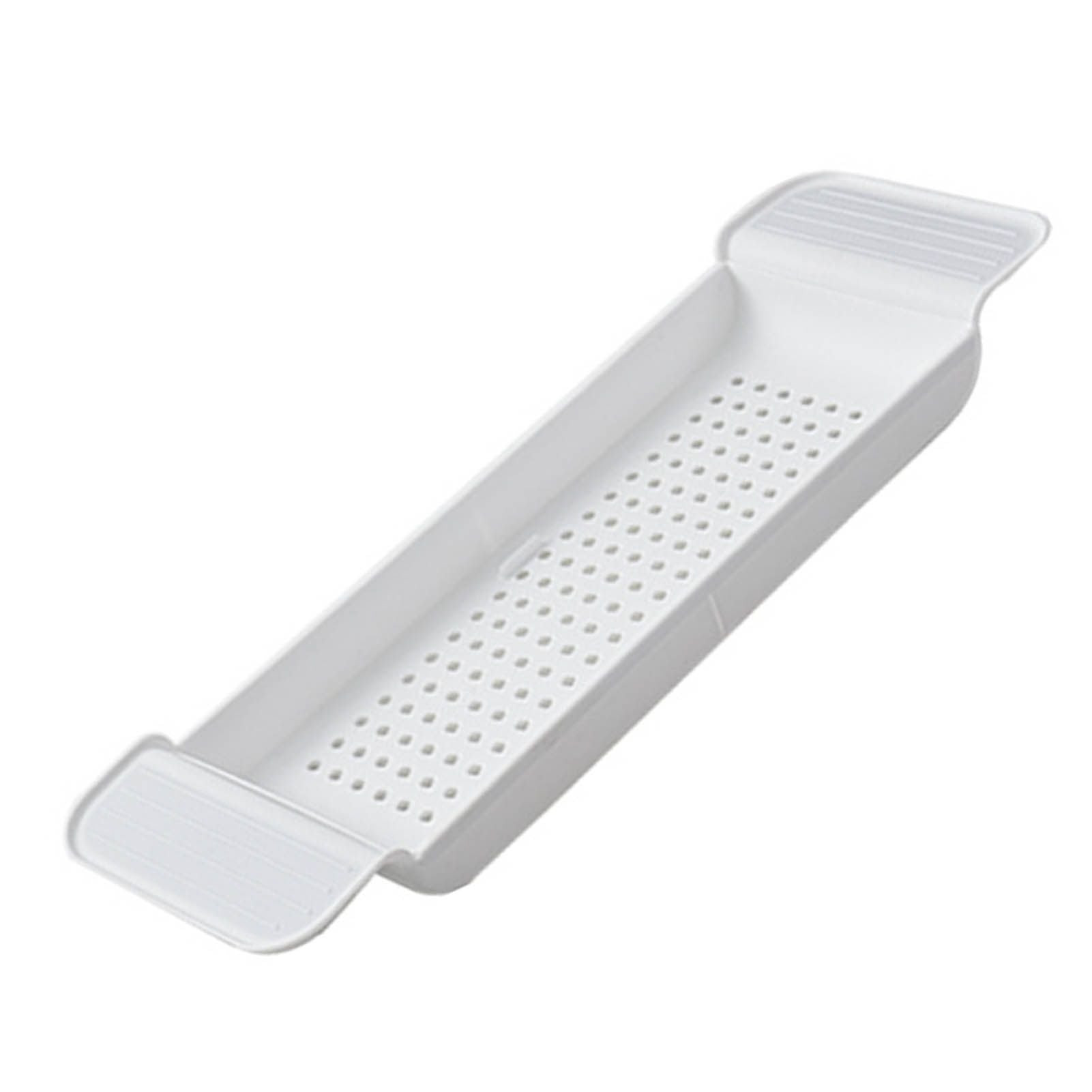 Bathtub Tray Stable Placement Expandable Plastic Material Draining Design Bath Caddy Tub Table for Bathroom V1294-YM0512-3112220078811