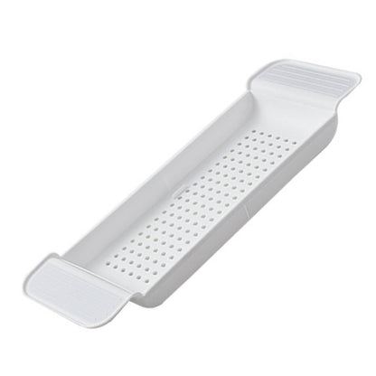 Bathtub Tray Stable Placement Expandable Plastic Material Draining Design Bath Caddy Tub Table for Bathroom V1294-YM0512-3112220078811