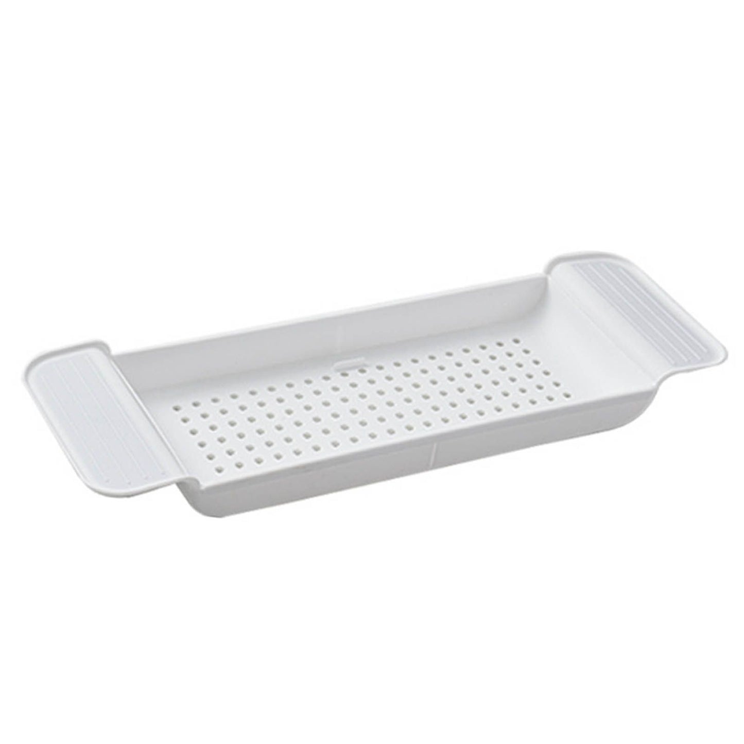 Bathtub Tray Stable Placement Expandable Plastic Material Draining Design Bath Caddy Tub Table for Bathroom V1294-YM0512-3112220078811