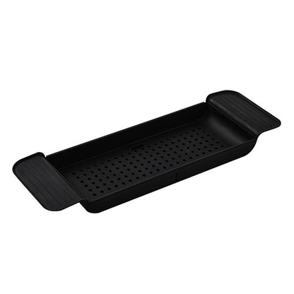 Bathtub Tray Stable Placement Expandable Plastic Material Draining Design Bath Caddy Tub Table for Bathroom V1294-YM0512-3112220078812