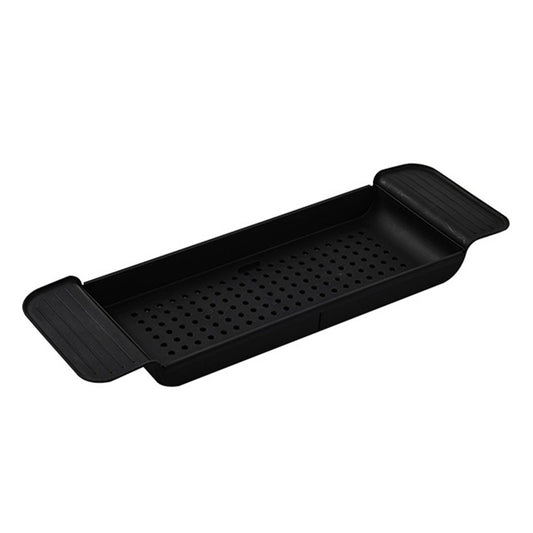 Bathtub Tray Stable Placement Expandable Plastic Material Draining Design Bath Caddy Tub Table for Bathroom V1294-YM0512-3112220078812
