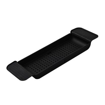 Bathtub Tray Stable Placement Expandable Plastic Material Draining Design Bath Caddy Tub Table for Bathroom V1294-YM0512-3112220078812