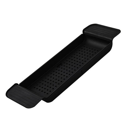 Bathtub Tray Stable Placement Expandable Plastic Material Draining Design Bath Caddy Tub Table for Bathroom V1294-YM0512-3112220078812