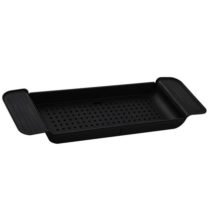 Bathtub Tray Stable Placement Expandable Plastic Material Draining Design Bath Caddy Tub Table for Bathroom V1294-YM0512-3112220078812