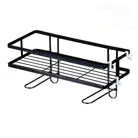 Toilet Shelf Thickening Waterproof Large Capacity Nail Free Installation Iron Over Toilet Bathroom Organizer V1294-YM0512-3112220079012