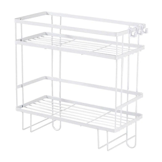 Toilet Shelf Thickening Waterproof Large Capacity Nail Free Installation Iron Over Toilet Bathroom Organizer V1294-YM0512-3112220079013