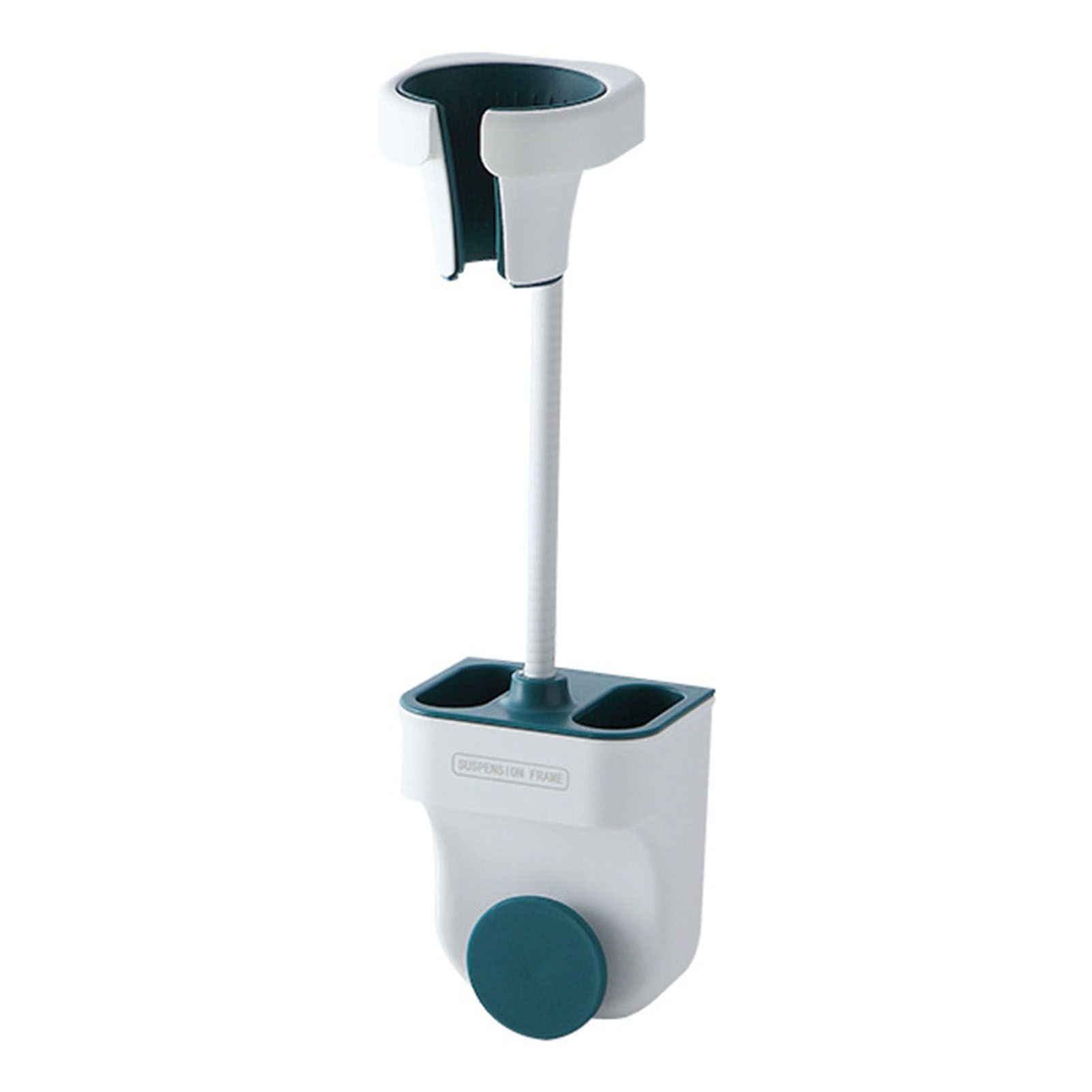 Hair Dryer Holder Wall Mount Punch Free Bracket Support Stand for Bathroom Home Hotel Blue V1294-YM0512-3112220079912