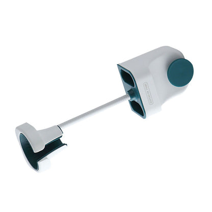 Hair Dryer Holder Wall Mount Punch Free Bracket Support Stand for Bathroom Home Hotel Blue V1294-YM0512-3112220079912
