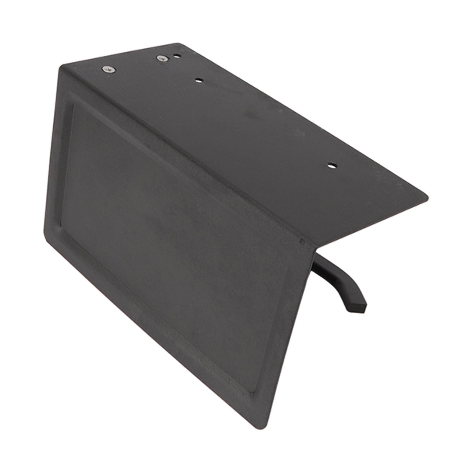 Wall Mounted Tissue Holder Toilet Tissue Bracket Bathroom Paper Roll Hanger with Phone Shelf Black V1294-YM0512-3112220081111