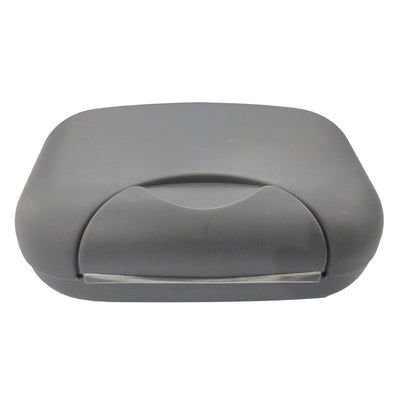 Soap Container Waterproof Washable Grey Portable Soap Case with Lock for Home Ourdoor Travelling V1294-YM0512-3112220081311
