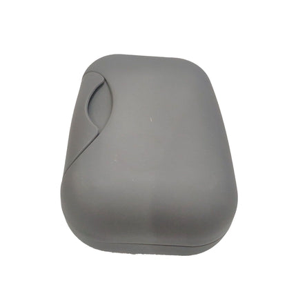 Soap Container Waterproof Washable Grey Portable Soap Case with Lock for Home Ourdoor Travelling V1294-YM0512-3112220081311
