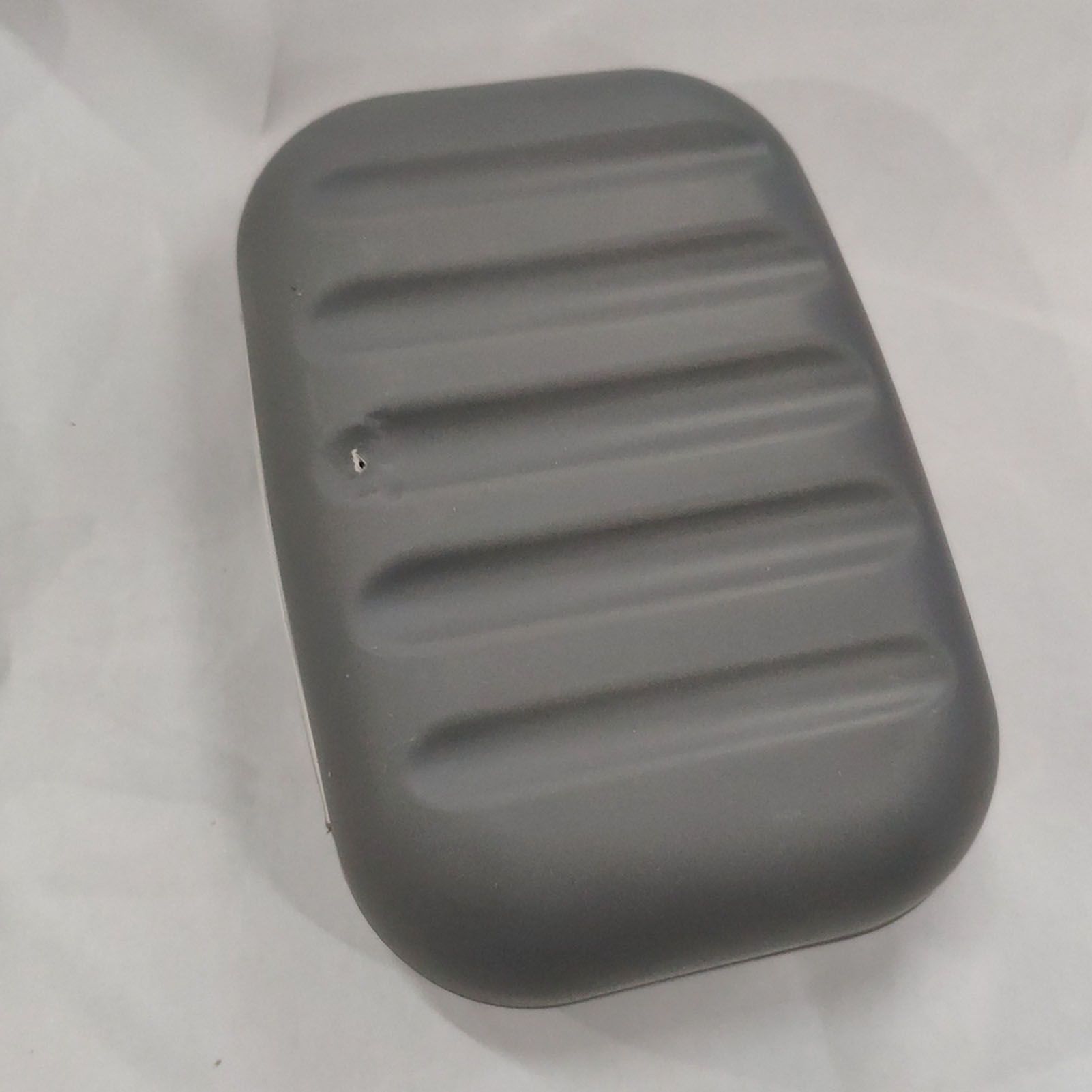Soap Container Waterproof Washable Grey Portable Soap Case with Lock for Home Ourdoor Travelling V1294-YM0512-3112220081311