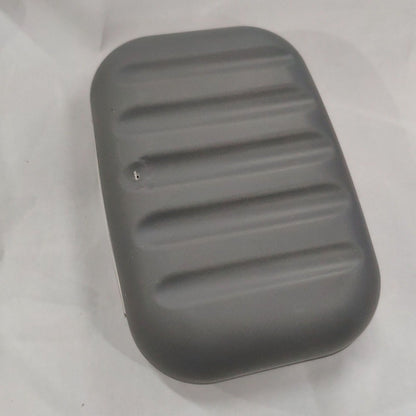 Soap Container Waterproof Washable Grey Portable Soap Case with Lock for Home Ourdoor Travelling V1294-YM0512-3112220081311