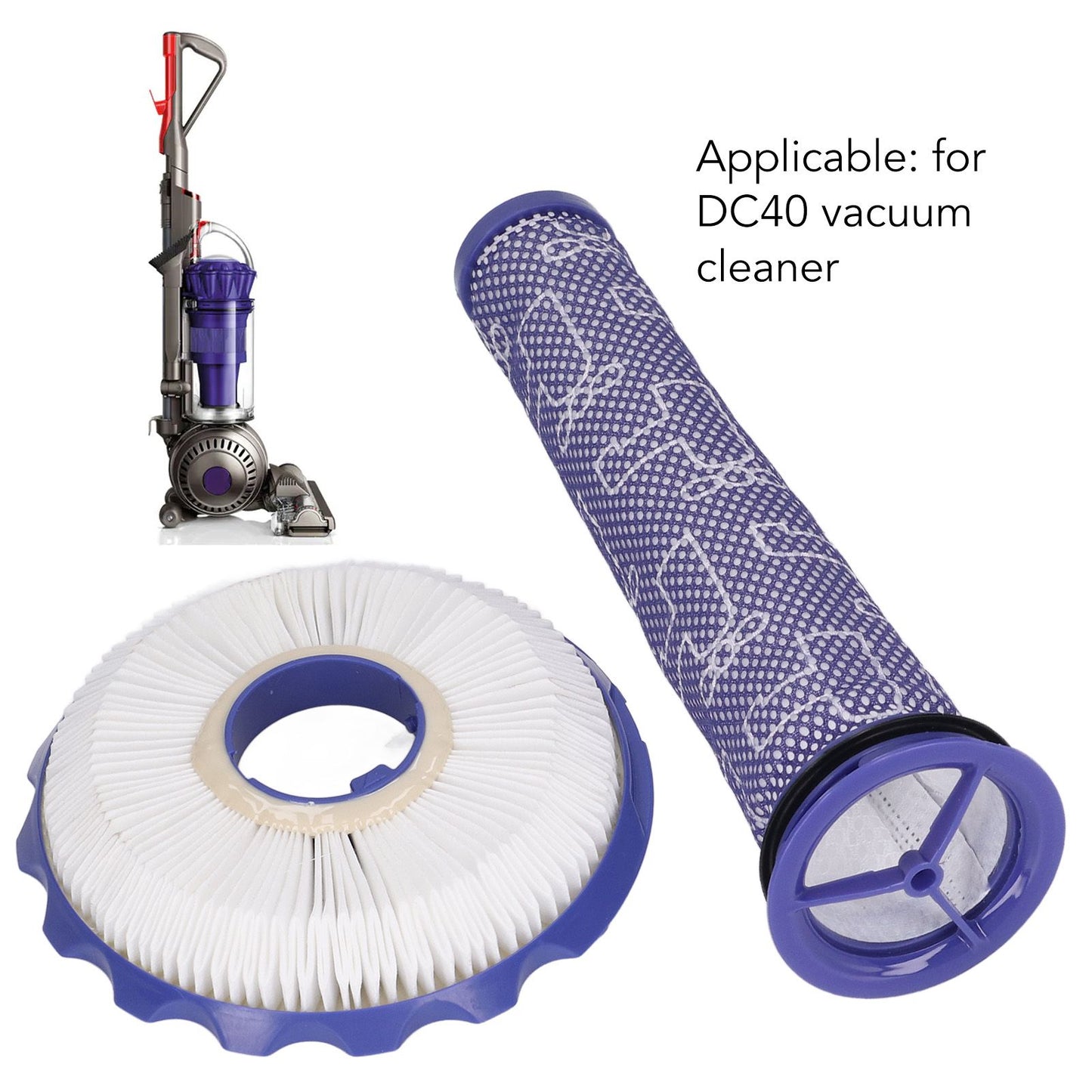 Vacuum Cleaner Filters for DC40 Sweeper Filters Elements Replacement Accessories V1294-YM0512-3113220252011