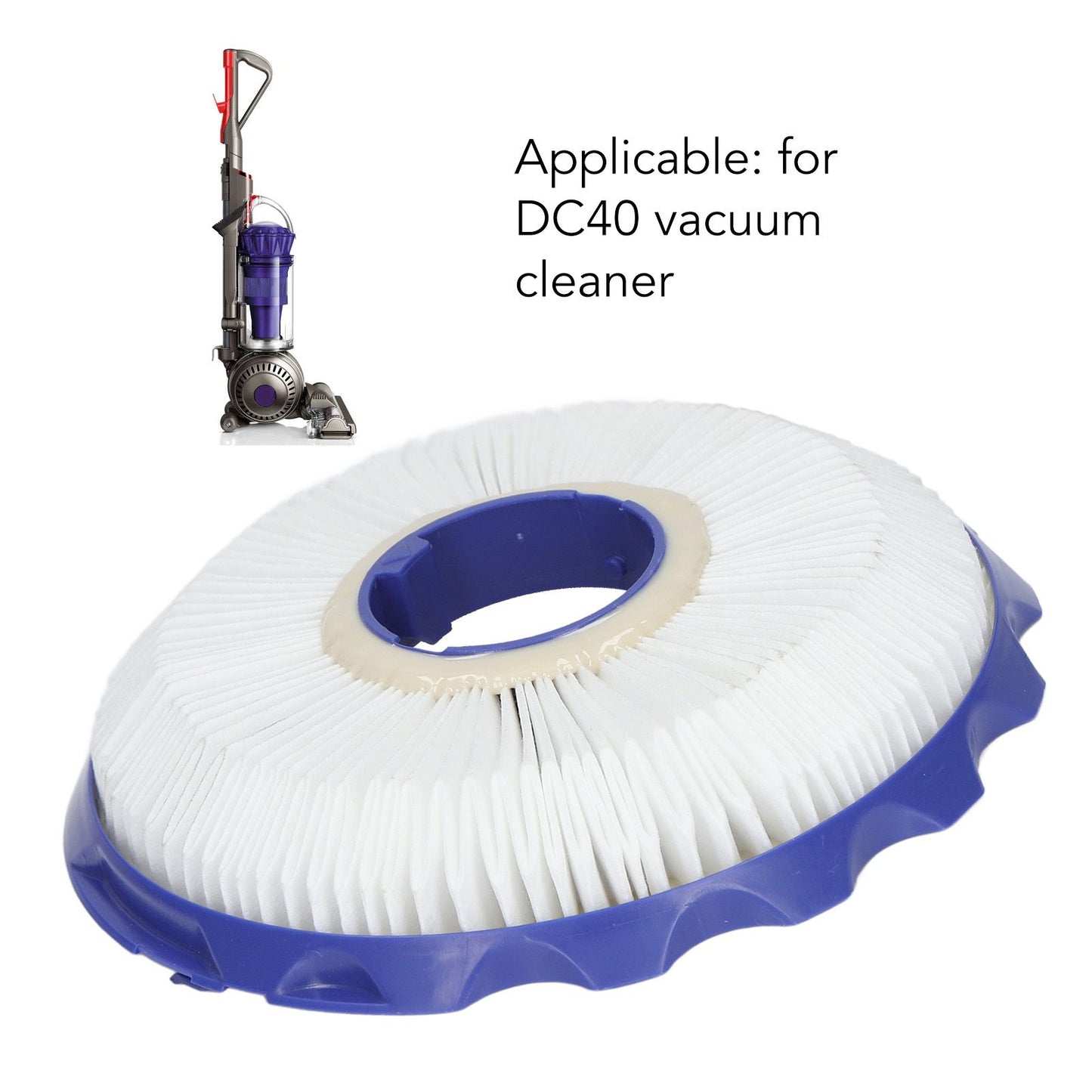 Vacuum Cleaner Rear Filters for DC40 Sweeper Rear Filters Replacement Accessories V1294-YM0512-3113220252311