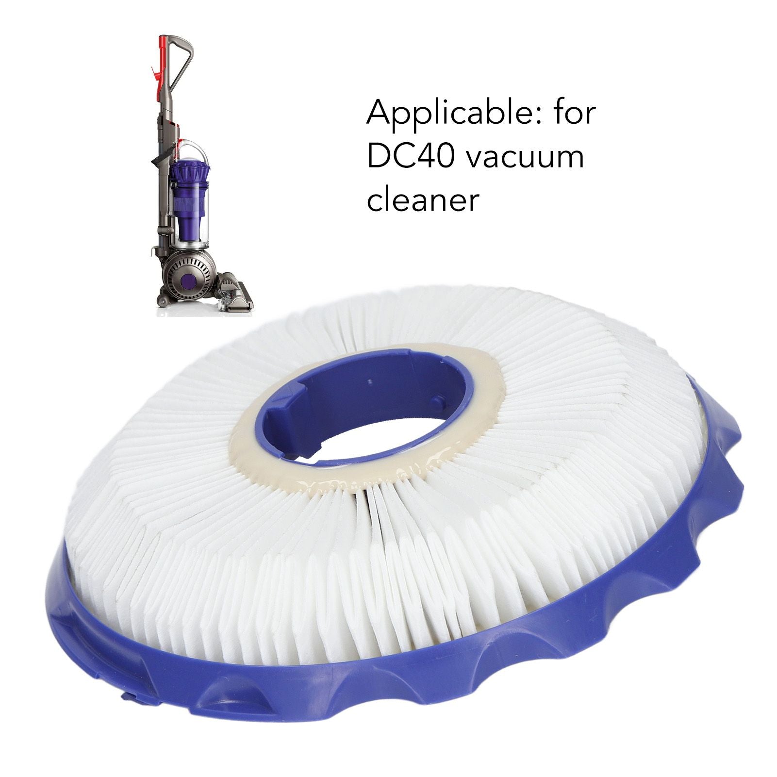 Vacuum Cleaner Rear Filters for DC40 Sweeper Rear Filters Replacement Accessories V1294-YM0512-3113220252311