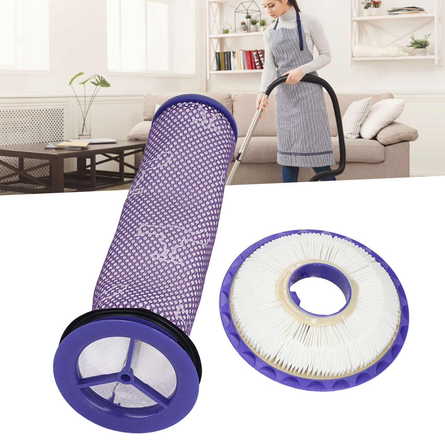 Post Filter Pre Filter Set for DC41 DC65 DC66 Vacuum Cleaner Replaces Part Filters Replacement V1294-YM0512-3113220252711