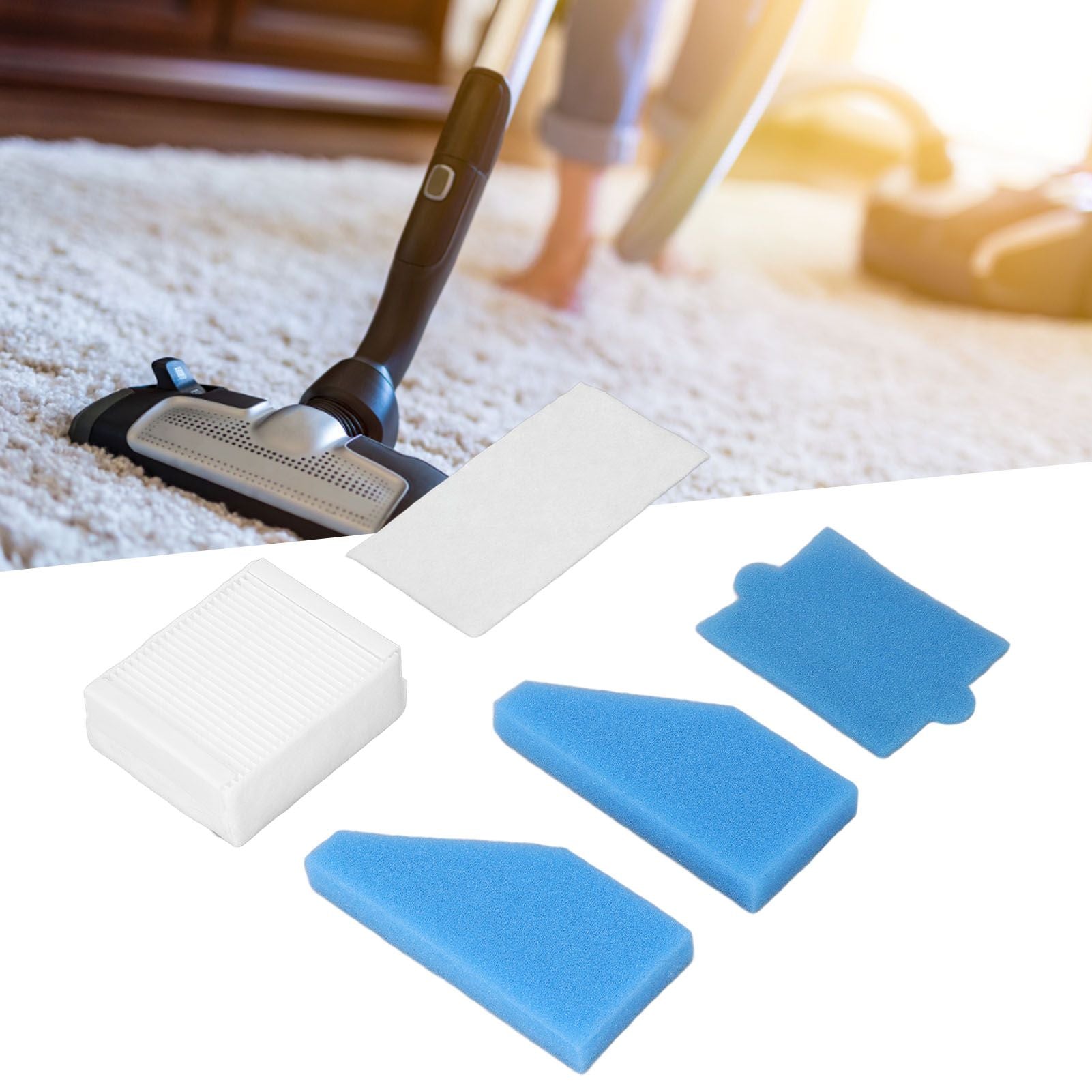 5 Pcs Filters Set for Thomas 787241 Vacuum Cleaner Filter Accessories Replacement V1294-YM0512-3113220254511