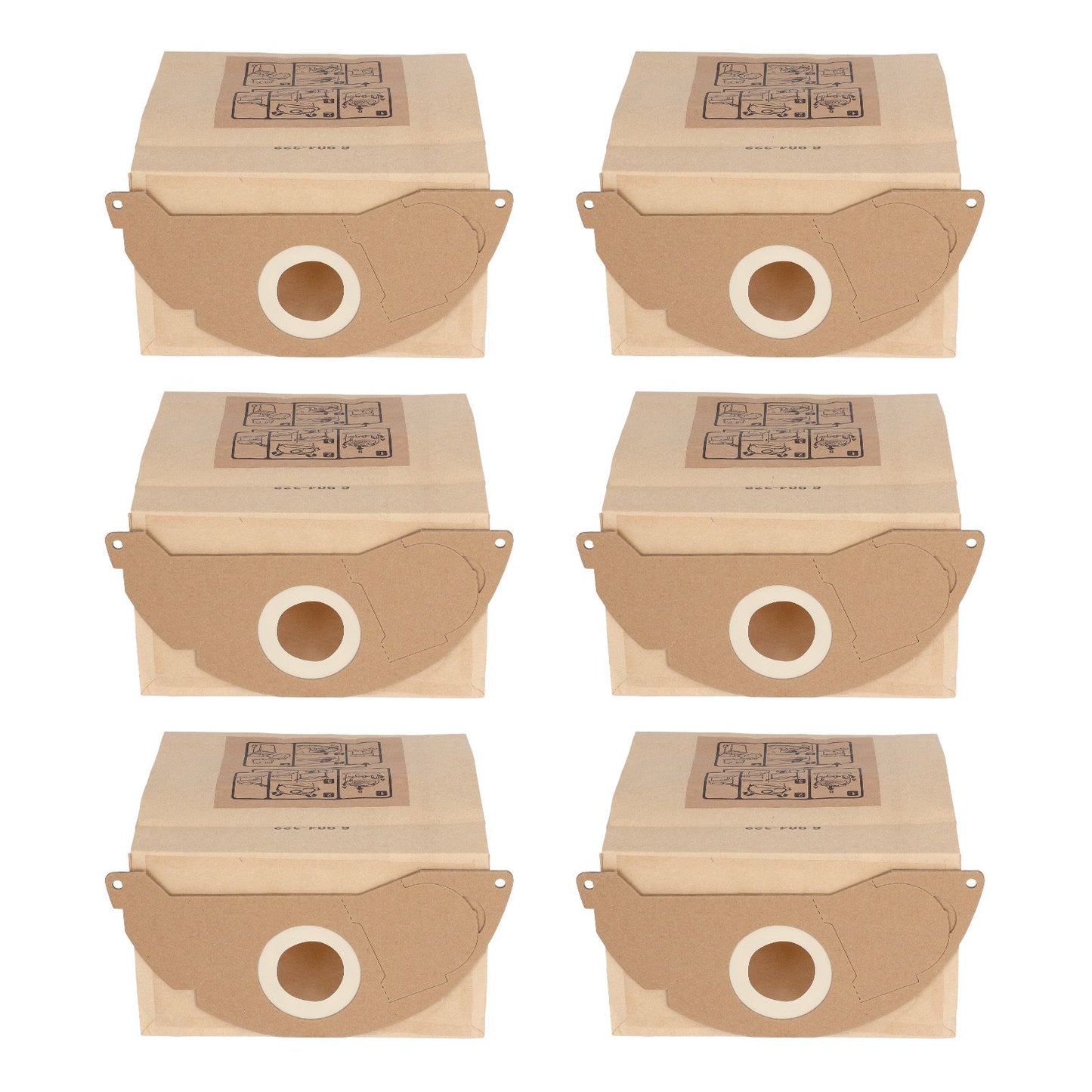 Vacuum Cleaner Paper Garbage Dust Bag for Karcher WD2250 A2004 A2054 MV2 Vacuum Cleaner V1294-YM0512-3113220254811
