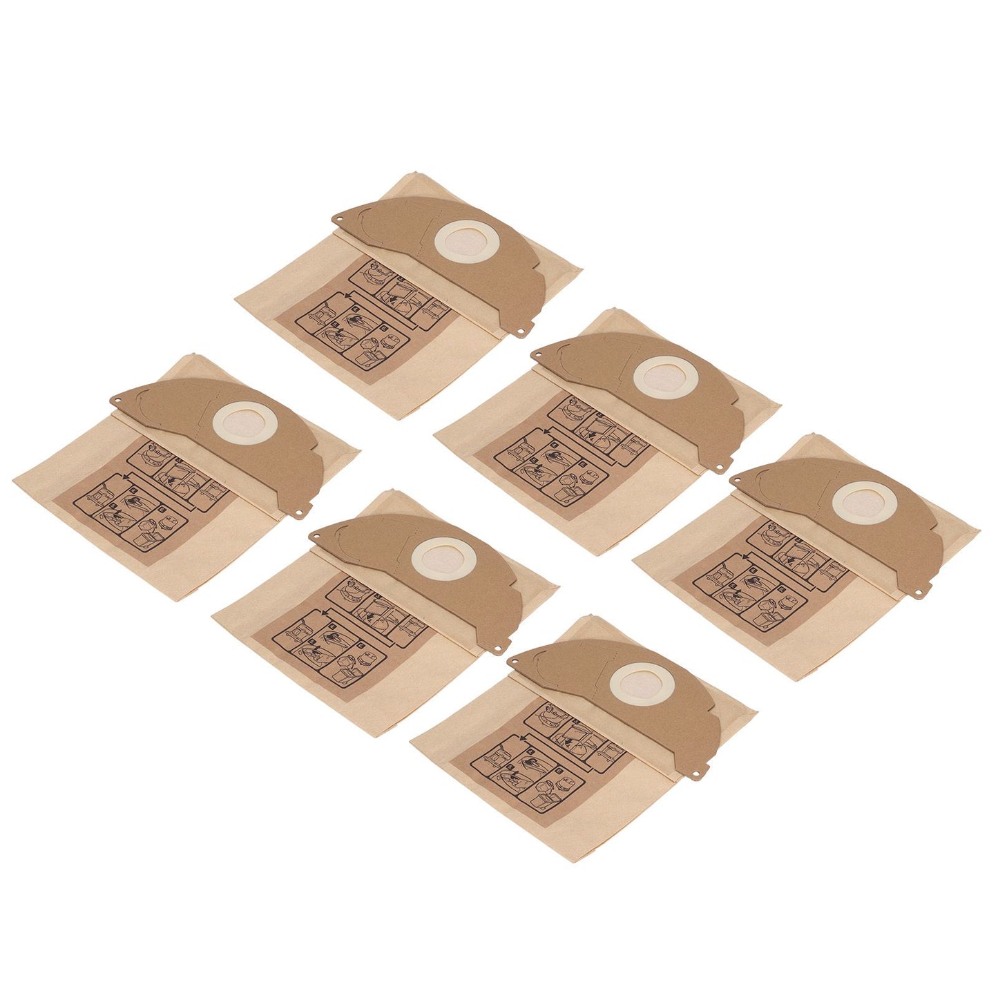 Vacuum Cleaner Paper Garbage Dust Bag for Karcher WD2250 A2004 A2054 MV2 Vacuum Cleaner V1294-YM0512-3113220254811