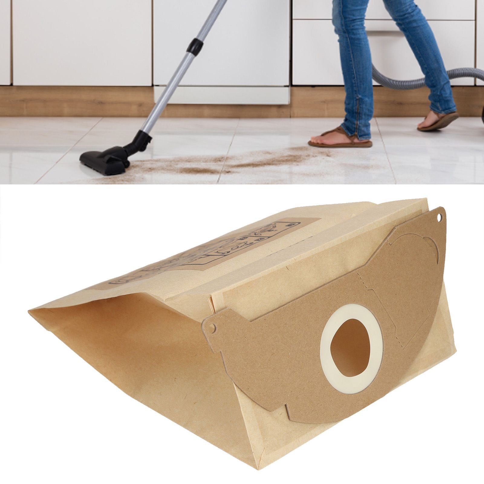 Vacuum Cleaner Paper Garbage Dust Bag for Karcher WD2250 A2004 A2054 MV2 Vacuum Cleaner V1294-YM0512-3113220254811