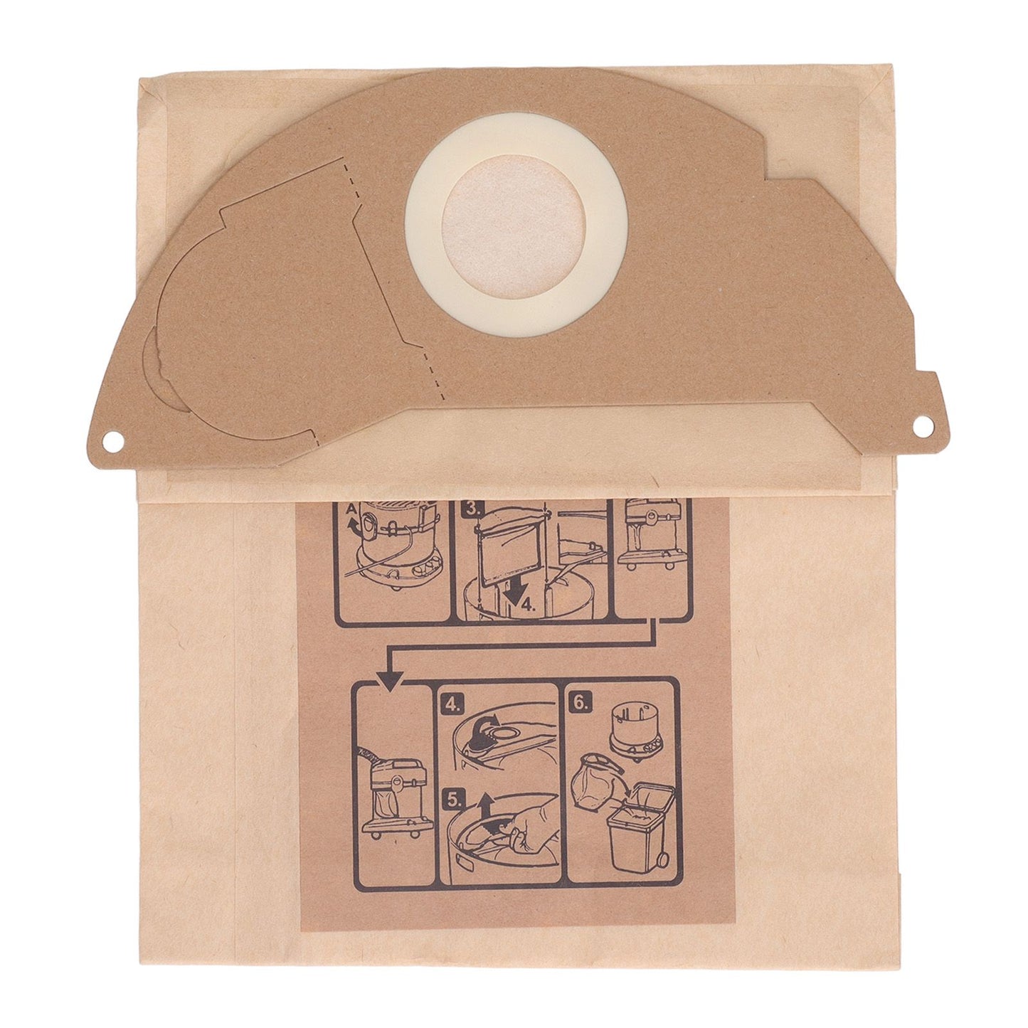 Vacuum Cleaner Paper Garbage Dust Bag for Karcher WD2250 A2004 A2054 MV2 Vacuum Cleaner V1294-YM0512-3113220254811