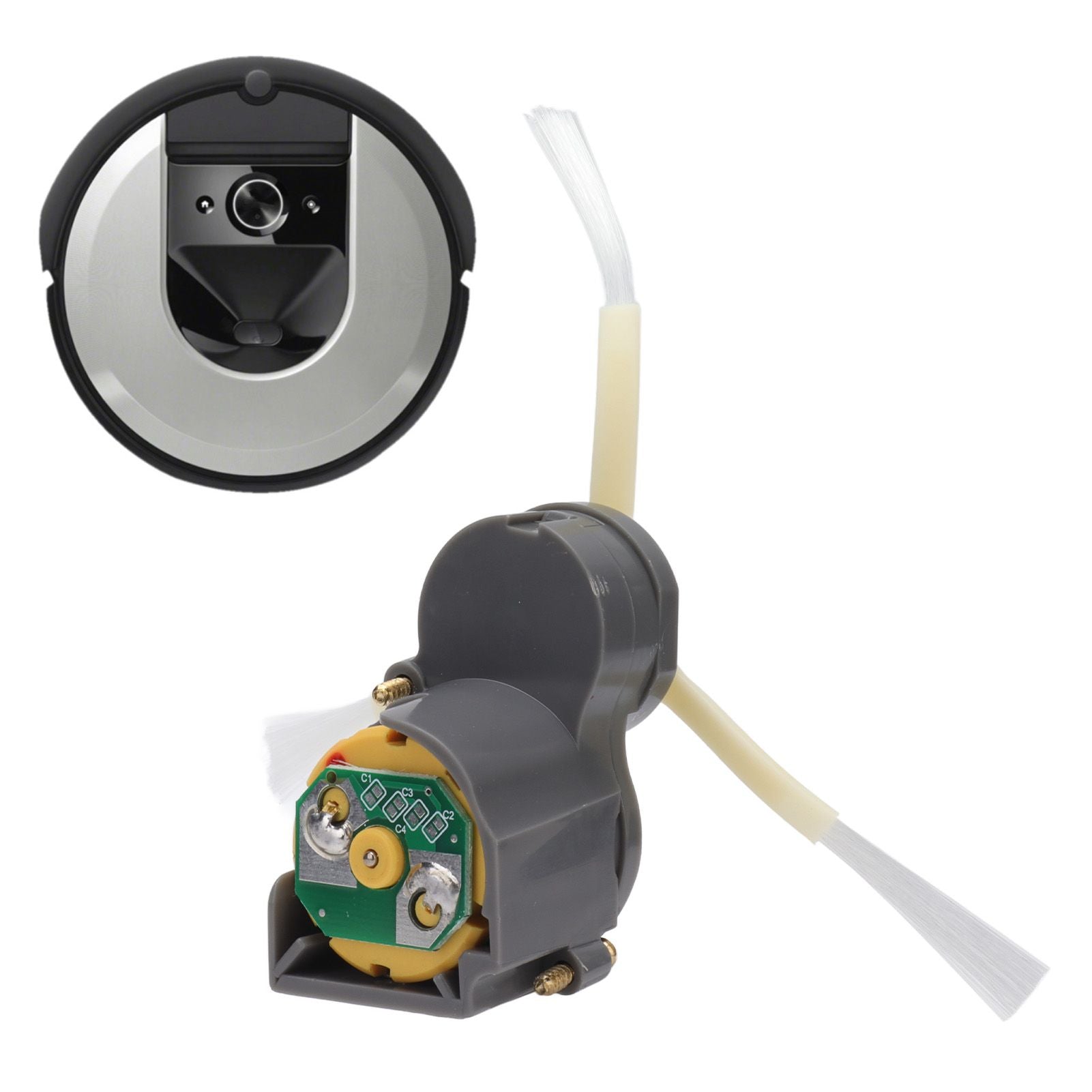 Sweeper Side Brush Motor ABS with Screwdriver Sweeper Replacement Parts for I7 Home Cleaning V1294-YM0512-3113220269411