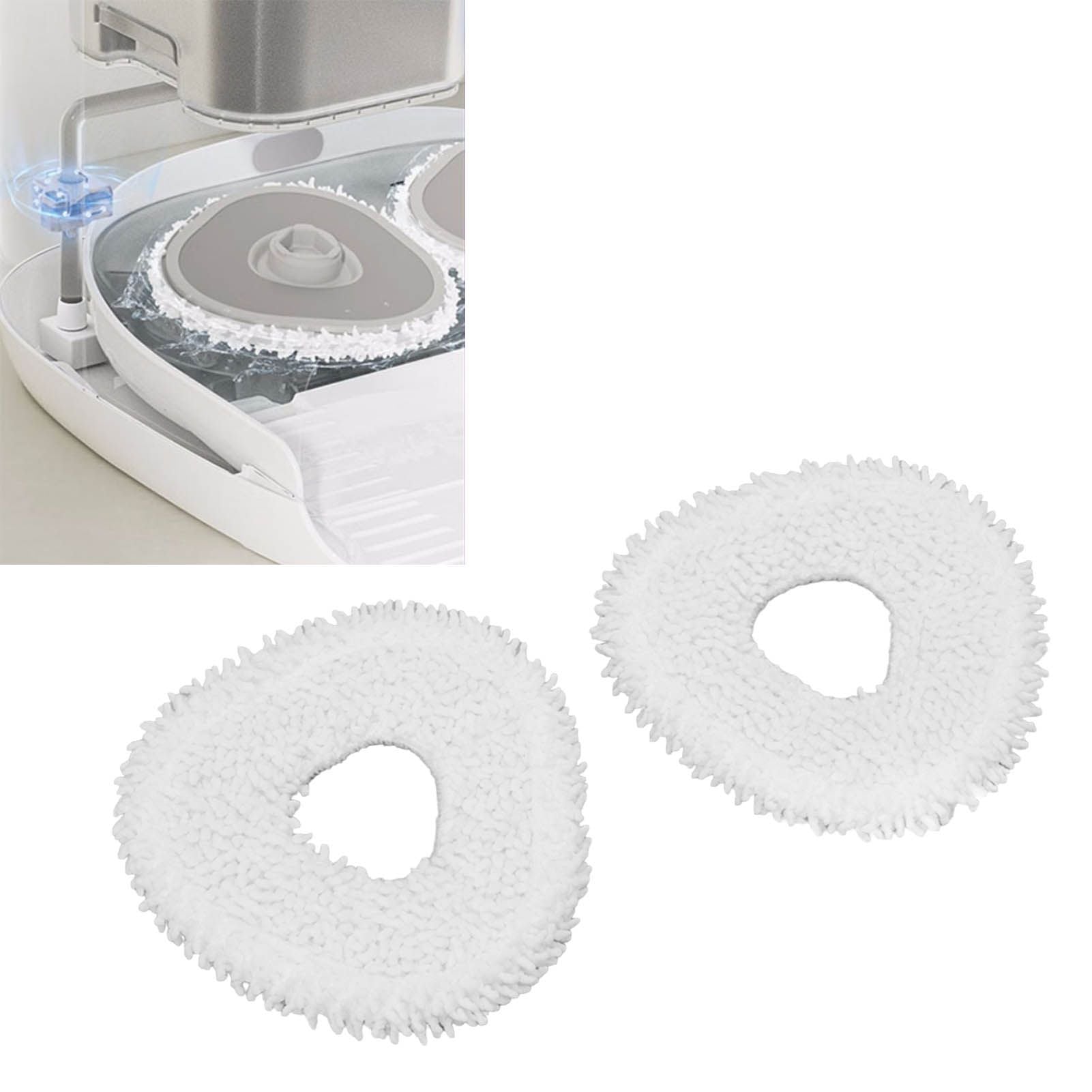 4 Pcs Mop Cloth for J3 Robot Vacuum Cleaner Accessories Resuable Household Cleaning Mopping Cloth V1294-YM0512-3113220271011