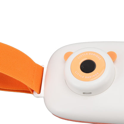 Foldable Menstrual Pain Belt Digital Display USB Charging Fast Heating Waist Warming Belt for Women Orange V1294-YM0512-3113220271113