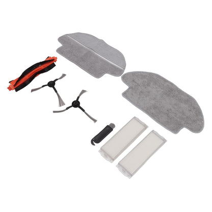 Vacuum Cleaner Main Roller Brush Kit with Side Brush Mop Cloth Filter for Conga 3290 3490 3690 for Proscenic V1294-YM0512-3113220272011