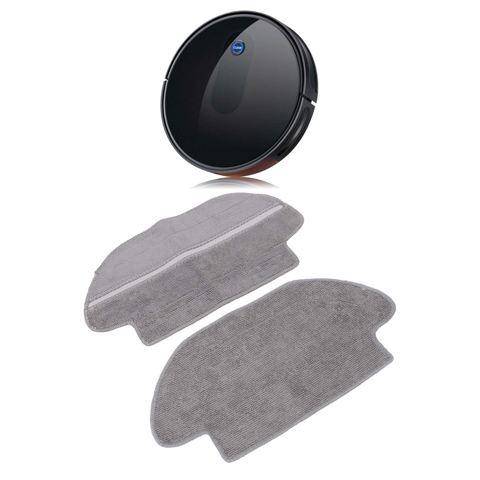 Mop Cloth Kit for Proscenic M6 Pro Sweeping Robot Wet Dry Mopping Cloth and Wet Mopping Pads Set for Xiaomi 2S V1294-YM0512-3113220272111