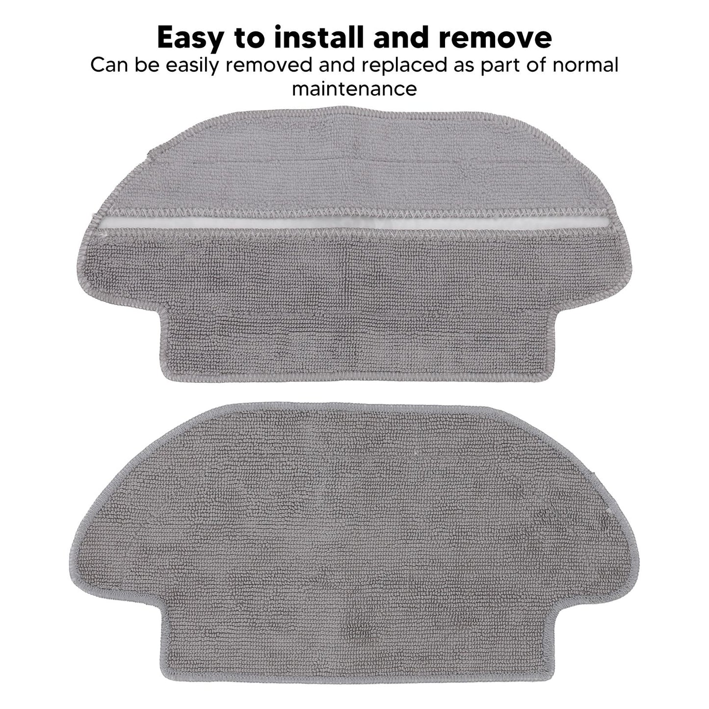 Mop Cloth Kit for Proscenic M6 Pro Sweeping Robot Wet Dry Mopping Cloth and Wet Mopping Pads Set for Xiaomi 2S V1294-YM0512-3113220272111