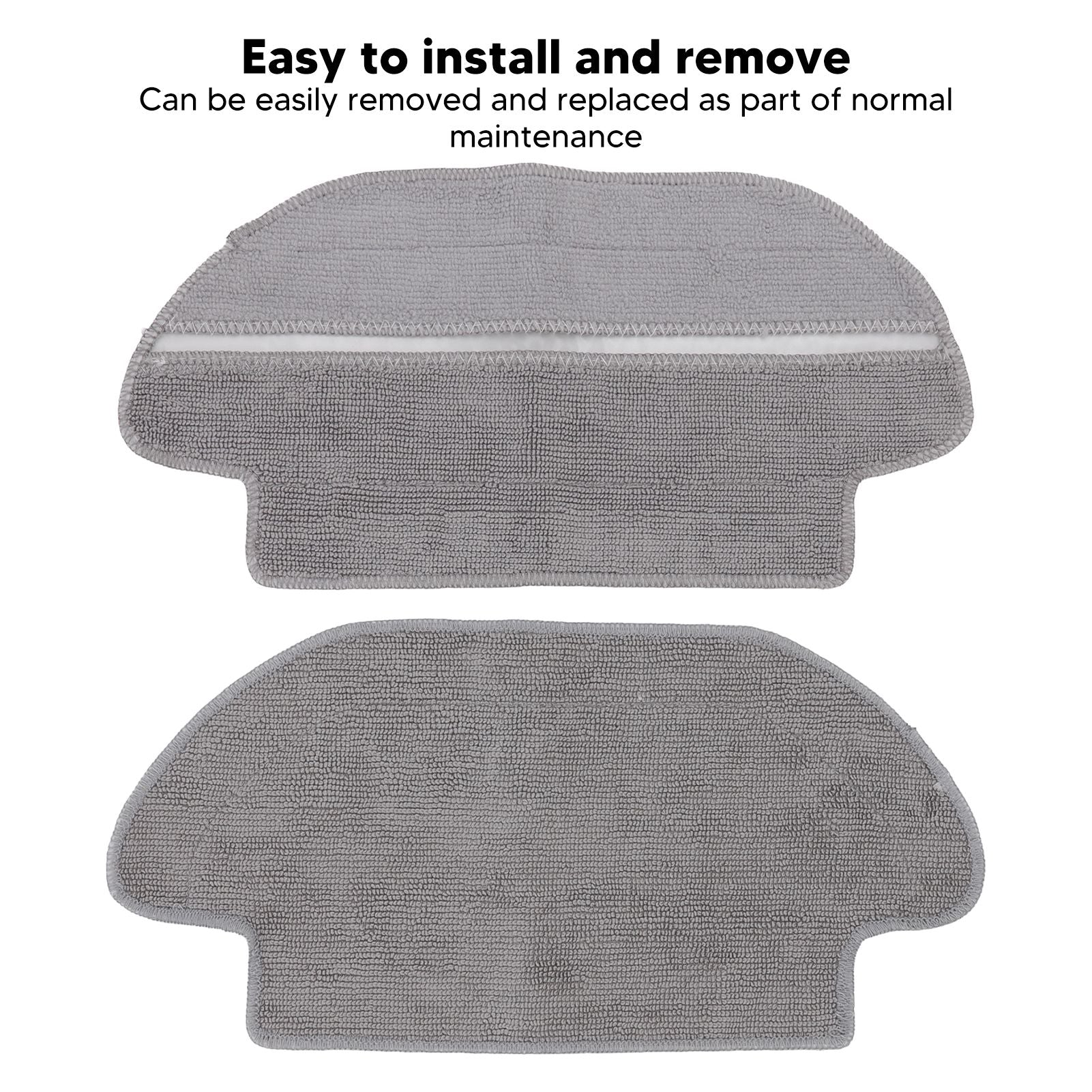 Mop Cloth Kit for Proscenic M6 Pro Sweeping Robot Wet Dry Mopping Cloth and Wet Mopping Pads Set for Xiaomi 2S V1294-YM0512-3113220272111