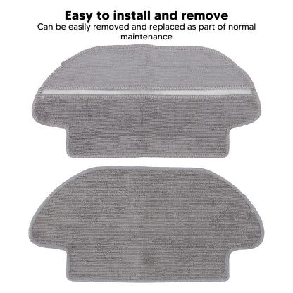 Mop Cloth Kit for Proscenic M6 Pro Sweeping Robot Wet Dry Mopping Cloth and Wet Mopping Pads Set for Xiaomi 2S V1294-YM0512-3113220272111