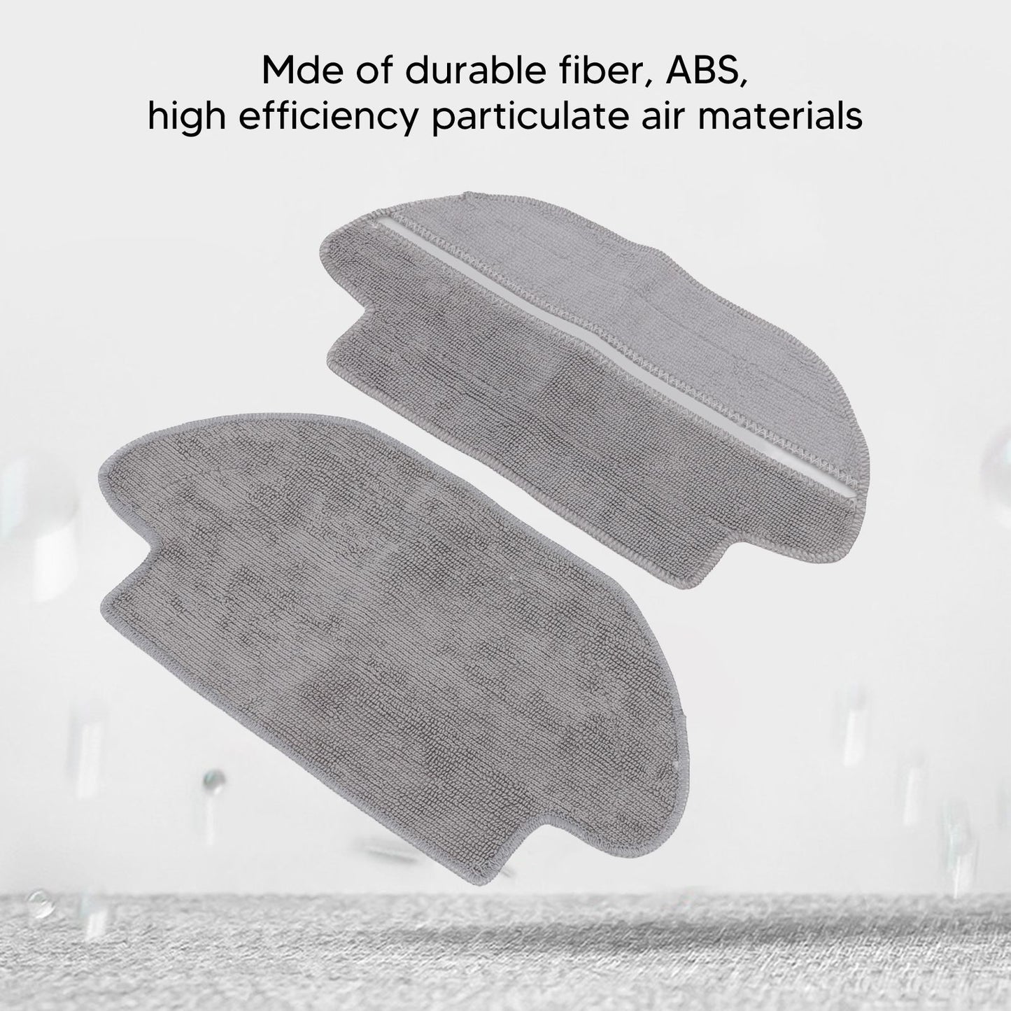 Mop Cloth Kit for Proscenic M6 Pro Sweeping Robot Wet Dry Mopping Cloth and Wet Mopping Pads Set for Xiaomi 2S V1294-YM0512-3113220272111