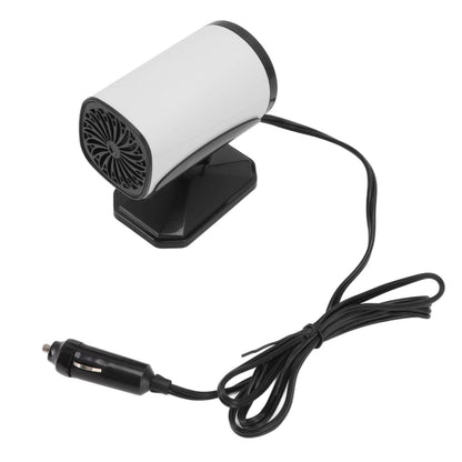 150W Car Heater 2 Modes Warming Cooling 360 Degree Rotation Portable Car Defroster Defogger 12V White V1294-YM0512-3113220272211