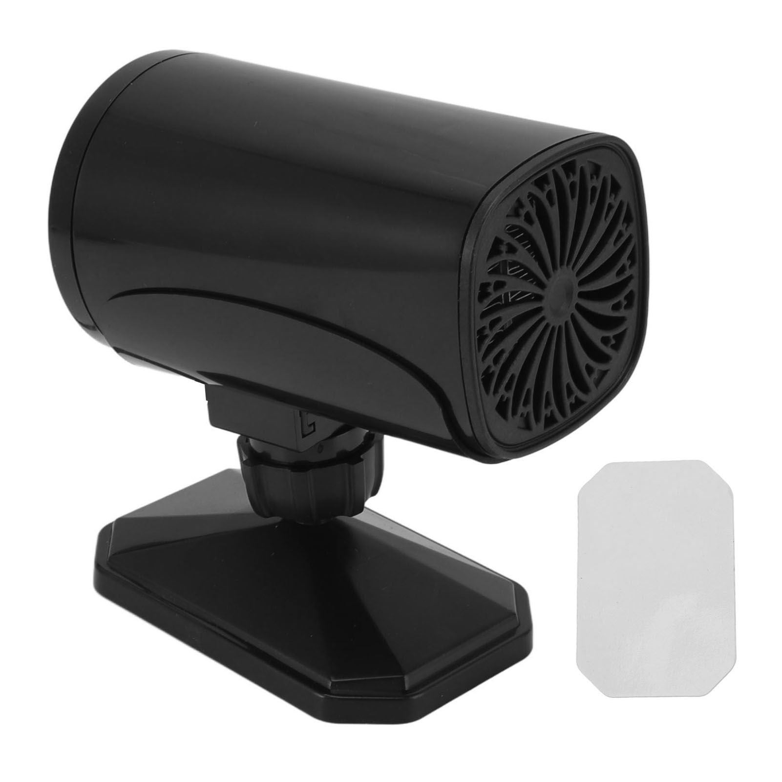 150W Car Heater 2 Modes Warming Cooling 360 Degree Rotation Portable Car Defroster Defogger 12V Black V1294-YM0512-3113220272212