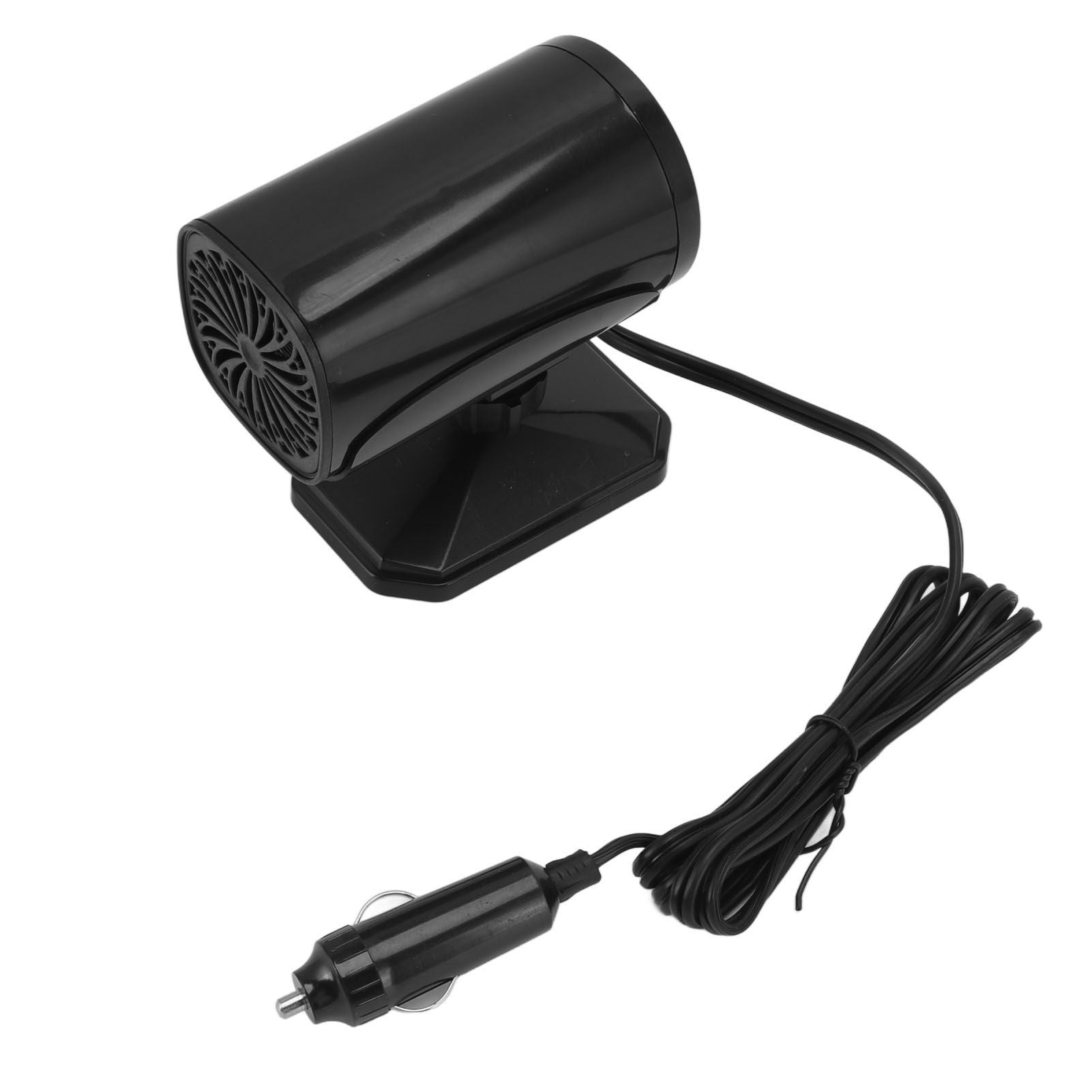 150W Car Heater 2 Modes Warming Cooling 360 Degree Rotation Portable Car Defroster Defogger 12V Black V1294-YM0512-3113220272212