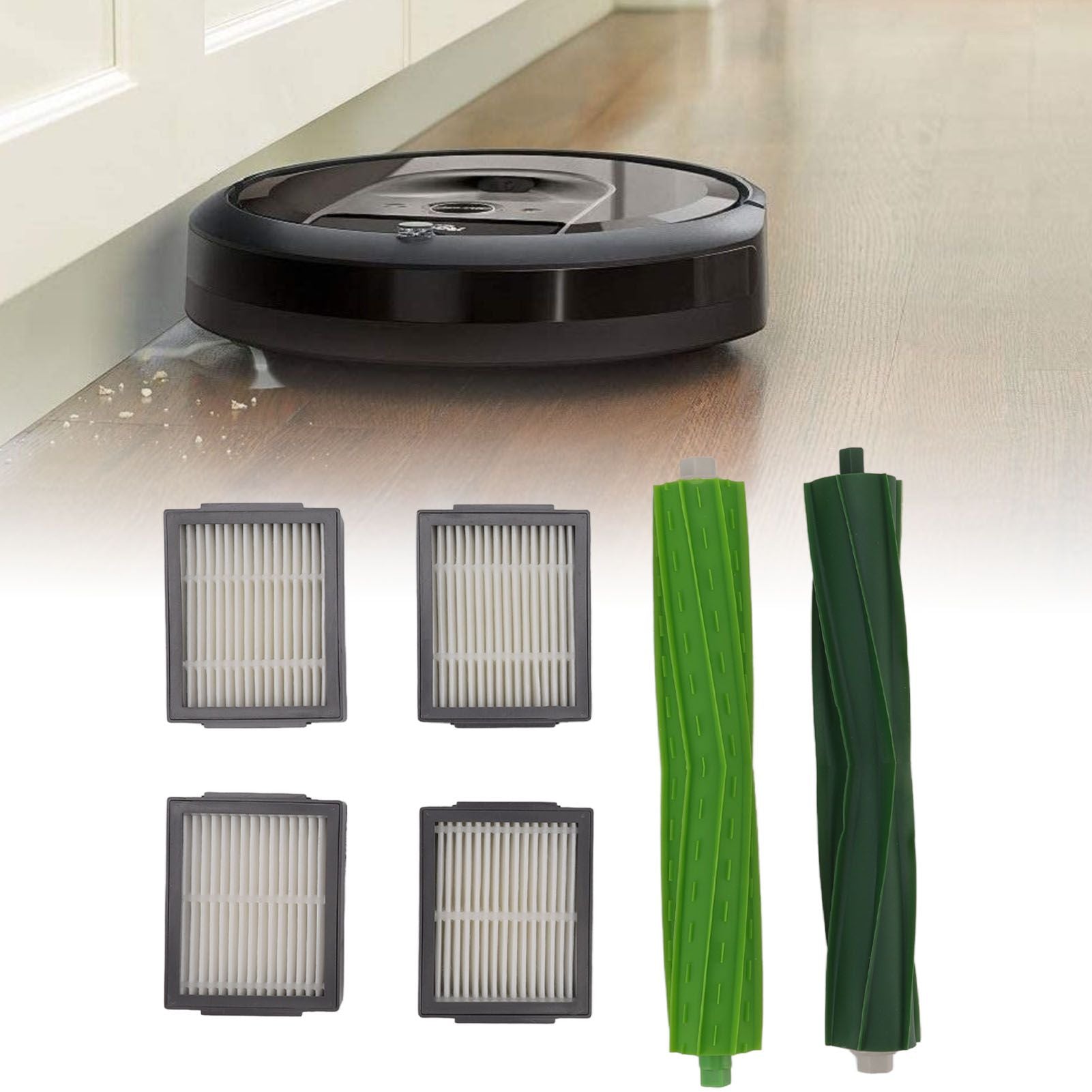 Vacuum Cleaner Replacement Parts for I7 E5 E6 I3 with Main Roller Brushes Filters Vacuum Cleaner Accessories V1294-YM0512-3113220272611