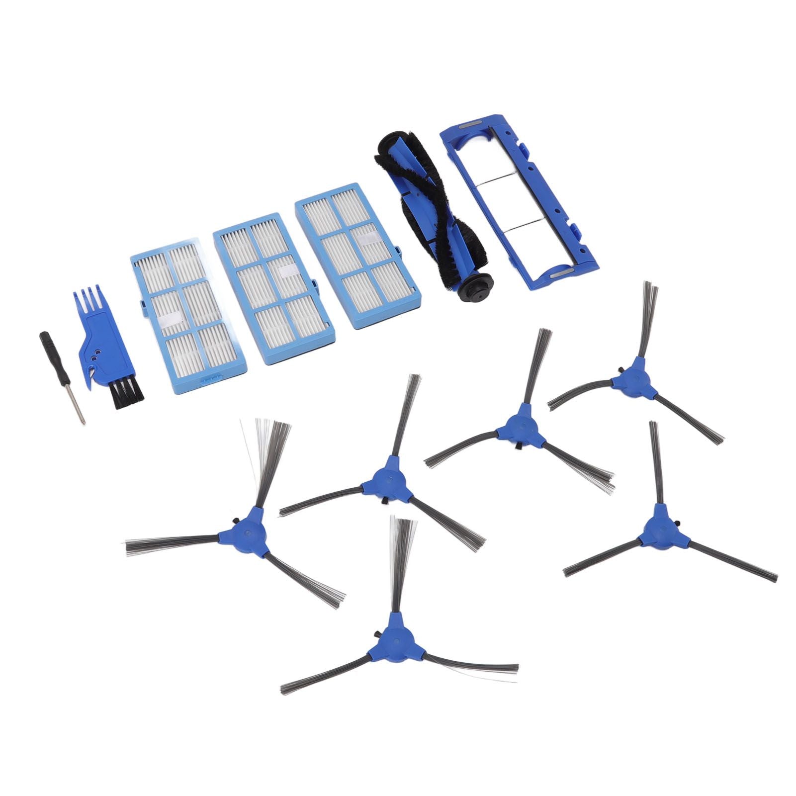 Main Brush Side Brush Filter Kit Vacuum Cleaner Accessories for Bagotte BG600 Vacuum Cleaner Replacement Part V1294-YM0512-3113220272711