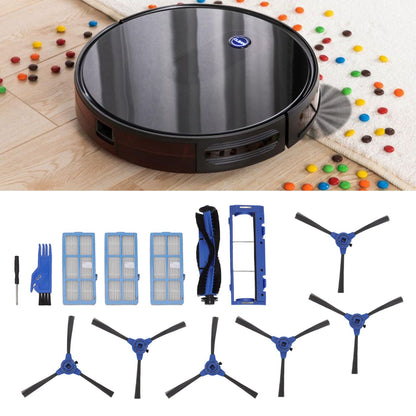 Main Brush Side Brush Filter Kit Vacuum Cleaner Accessories for Bagotte BG600 Vacuum Cleaner Replacement Part V1294-YM0512-3113220272711